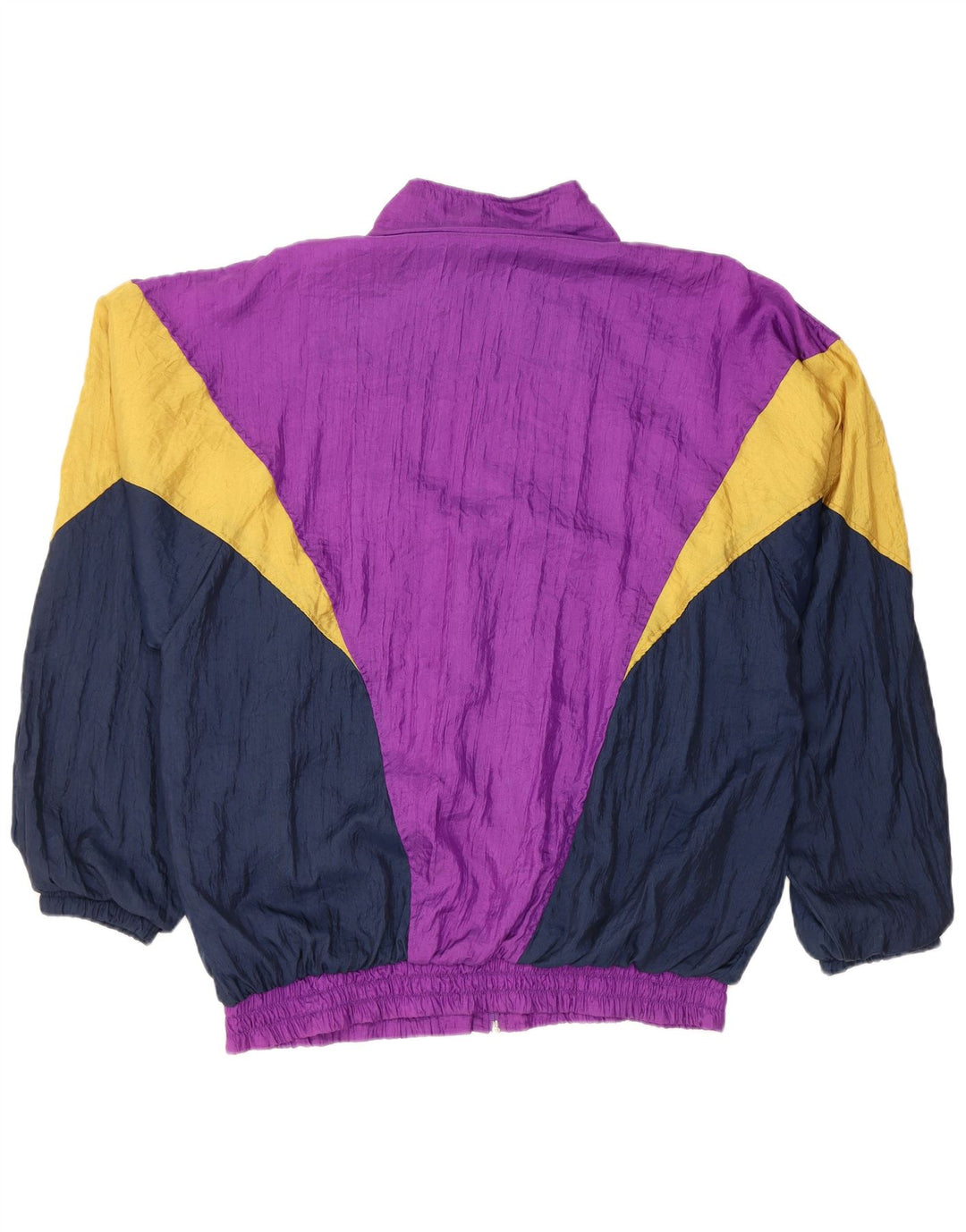 Aktivna muška trenirka širokog kroja od srednje ljubičastog poliamida