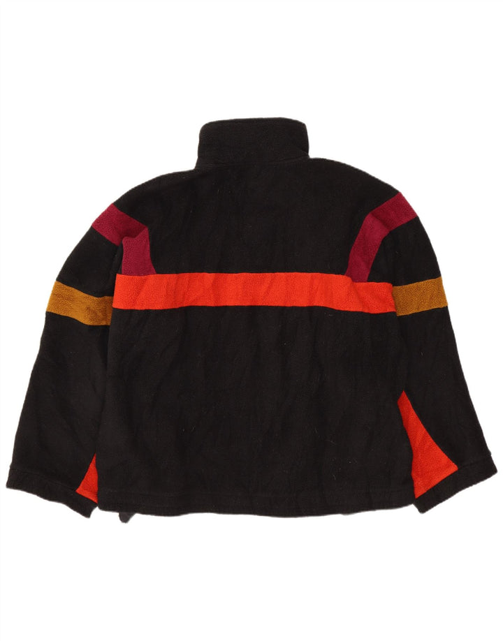 FILA Muški flis džemper IT 48 srednje crne boje