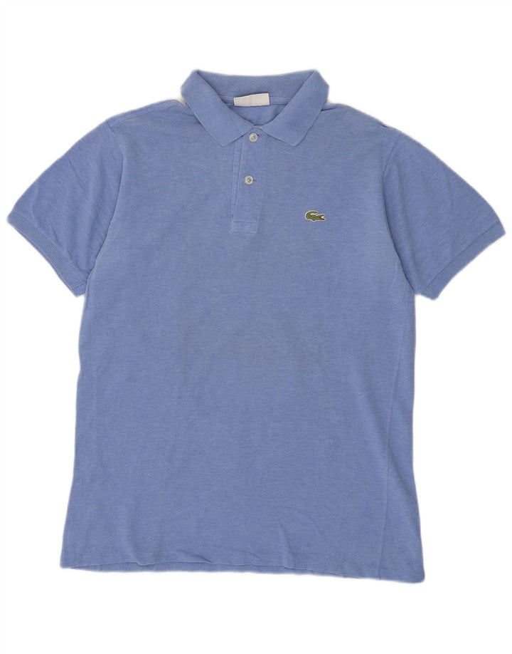 Lacoste muška polo majica veličine 4 srednje plavi pamuk