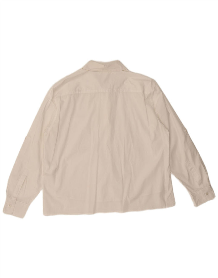 Ženska košulja Marella UK 12 Srednje bijeli pamuk