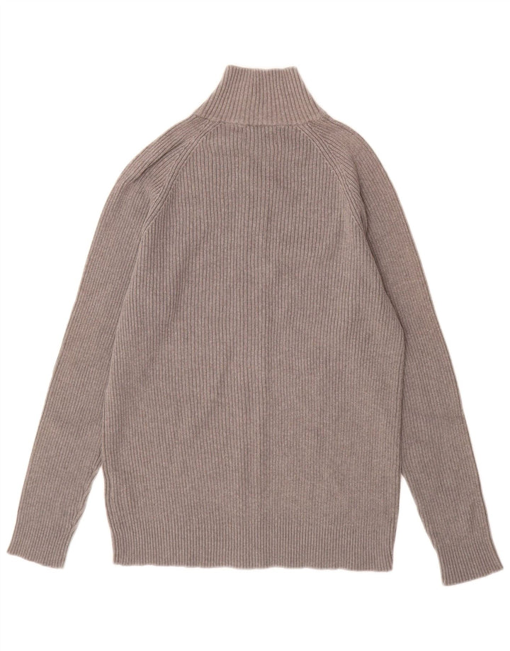 Jack & Jones muški kardigan džemper srednje sive boje od pamuka