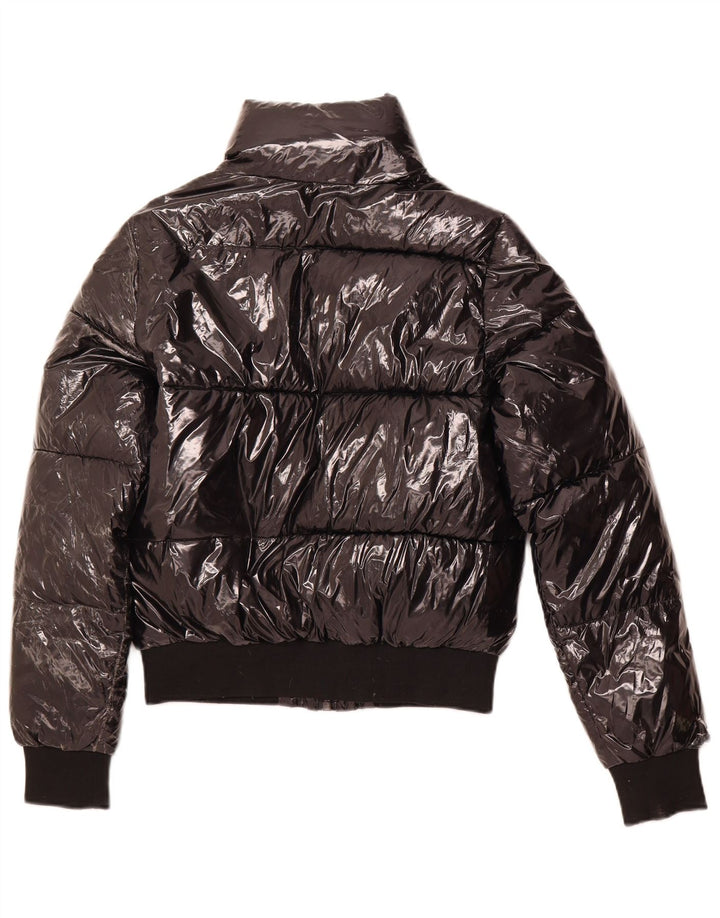 CHAMPION Ženska prevelika podstavljena jakna UK 6 XS crna