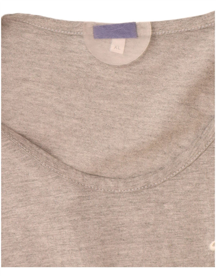 ASICS majica s grafičkim motivima za djevojčice 15-16 godina XL siva s pjegama