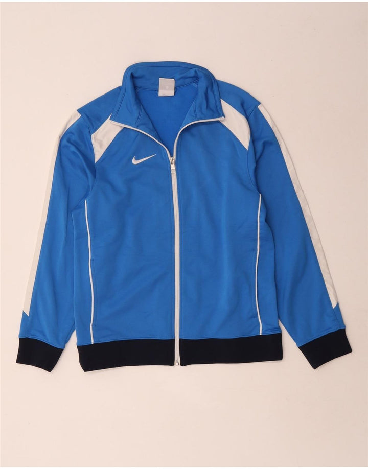 Nike Boys Trenirka Gornja jakna 12-13 godina Large Blue Colourblock Poliester