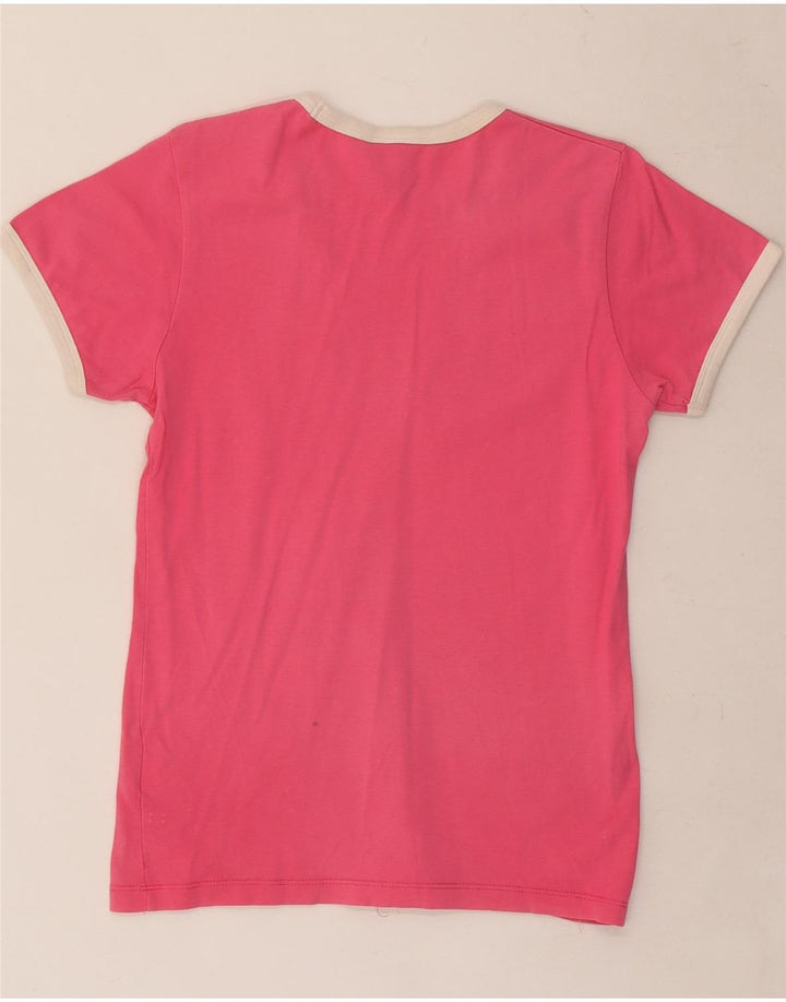 NIKE Girls Air Graphic T-Shirt Top 15-16 Years XL Pink Pamuk