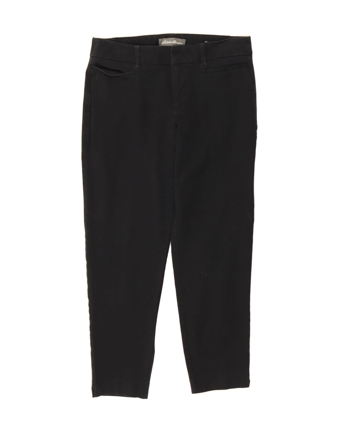 EDDIE BAUER Womens Casual Trousers US 6 Medium W32 L26 Black Vintage Eddie Bauer and Second-Hand Eddie Bauer from Messina Hembry 