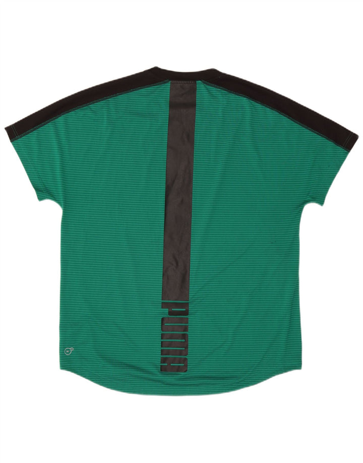 Puma muška grafička majica kratkih rukava XL Green Colourblock poliester