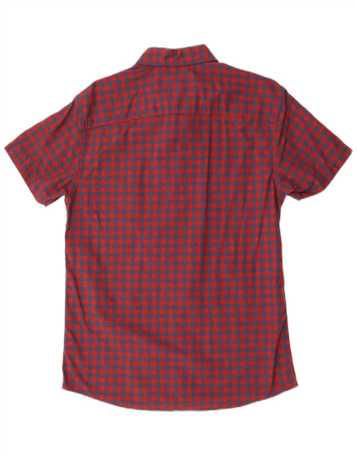 Jack & Jones muška majica kratkih rukava Veliki crveni pamuk od ginghama
