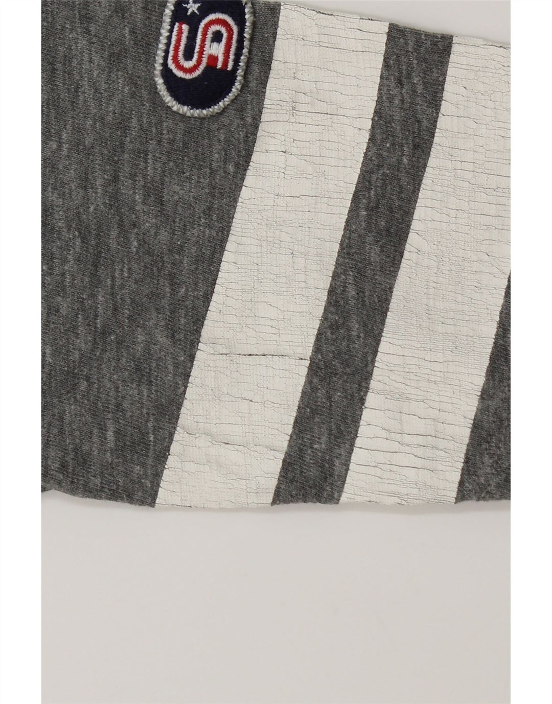 Superdry ženski top s 3/4 rukavima UK 14 srednje sivi pamuk