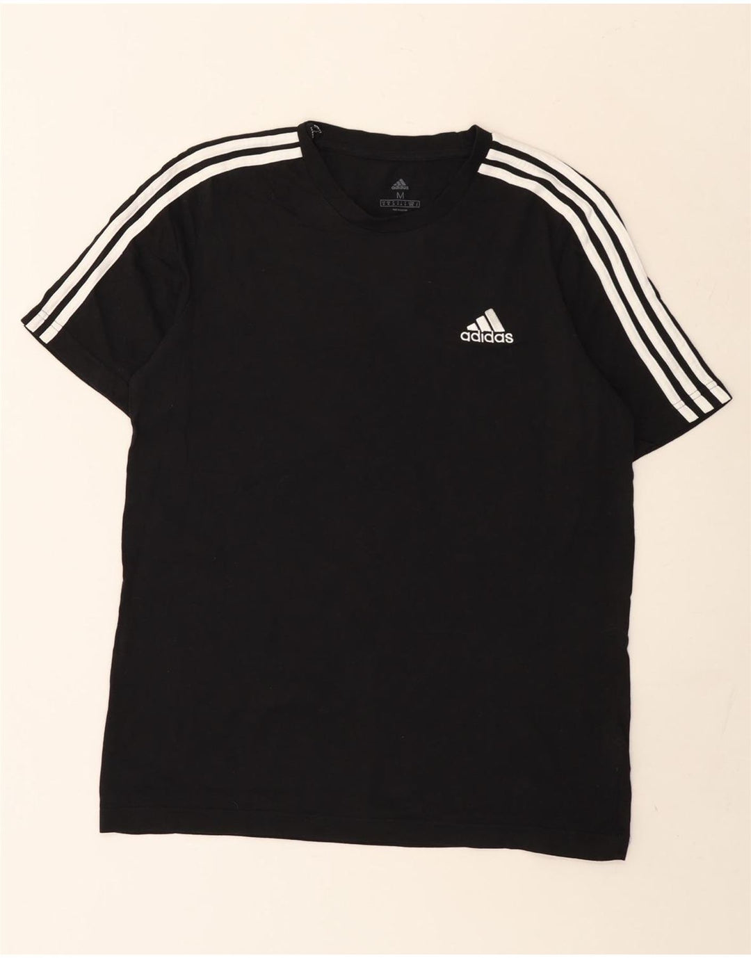Adidas muška majica kratkih rukava Srednji crni pamuk