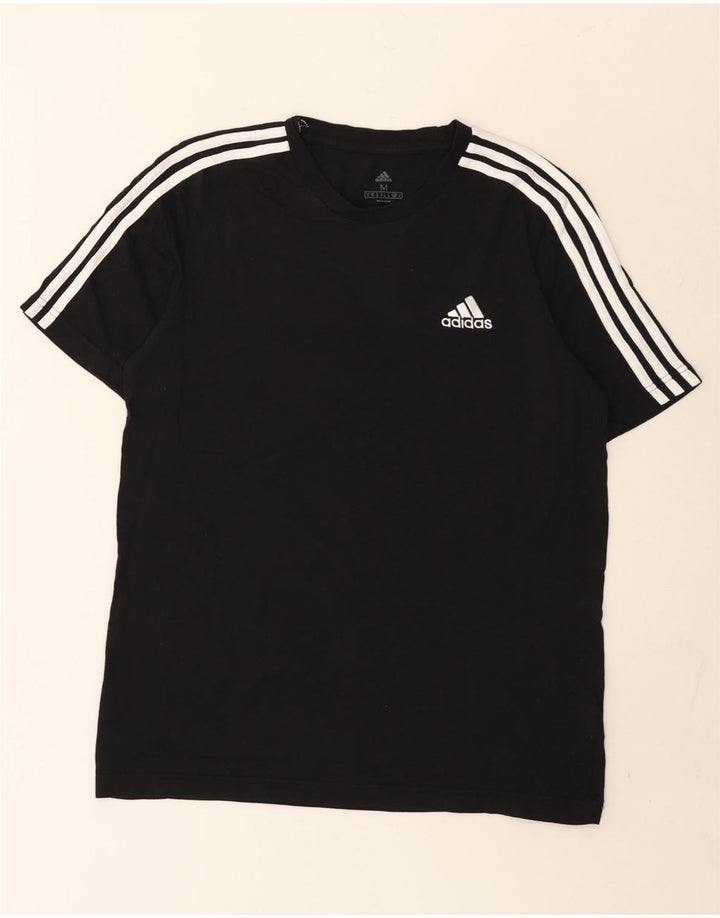 Adidas muška majica kratkih rukava Srednji crni pamuk