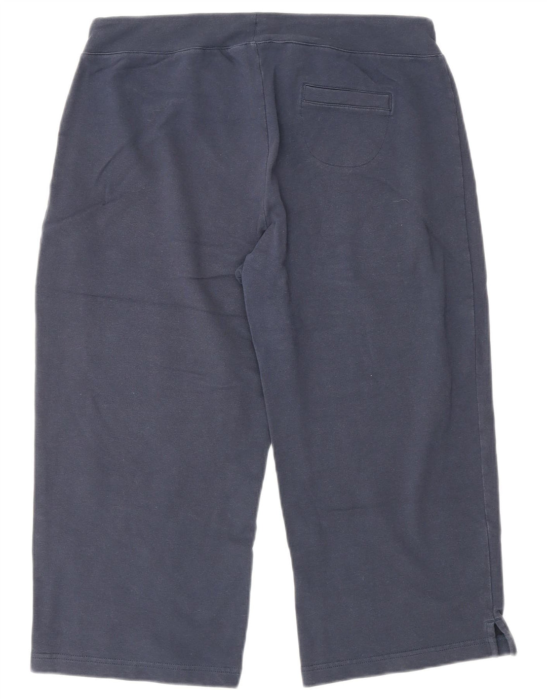 ELLESSE Ženske kapri trenirke Hlače UK 12 Srednje tamnoplavi pamuk