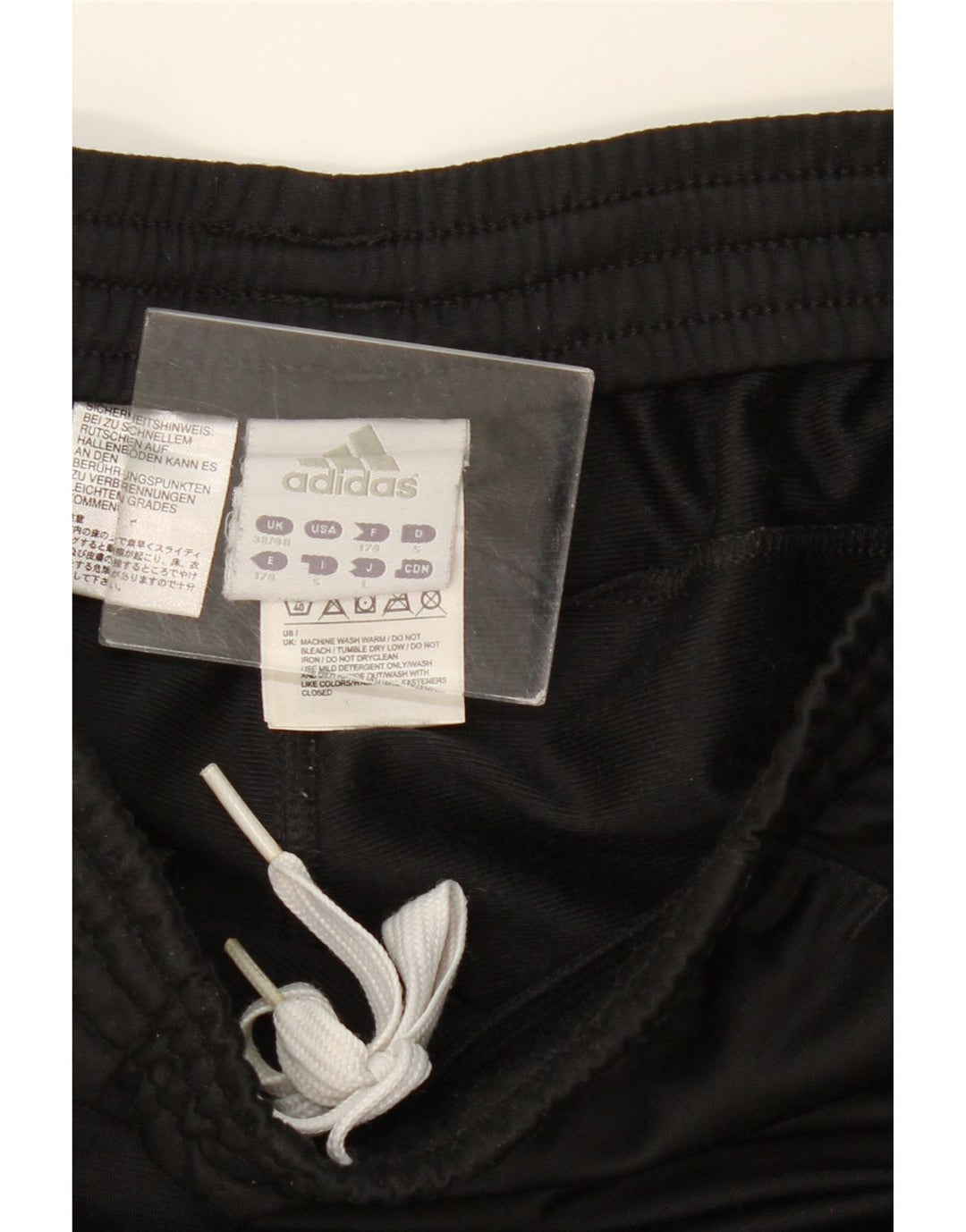 Adidas muške trenirke XL crne poliesterske hlače