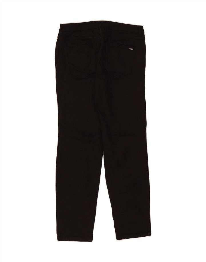 MASSIMO DUTTI Womens Straight Jeans EU 40 Medium W30 L29 Black Cotton Vintage Massimo Dutti and Second-Hand Massimo Dutti from Messina Hembry 
