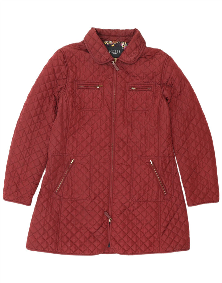 Hobbs ženska prošivena jakna UK 14 Srednje kestenjasti poliamid