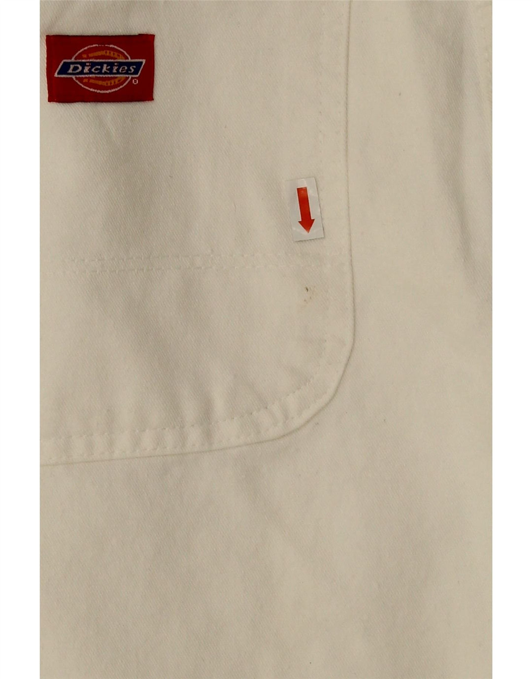 DICKIES Muške Cargo ravne traperice W32 L34 Bijele