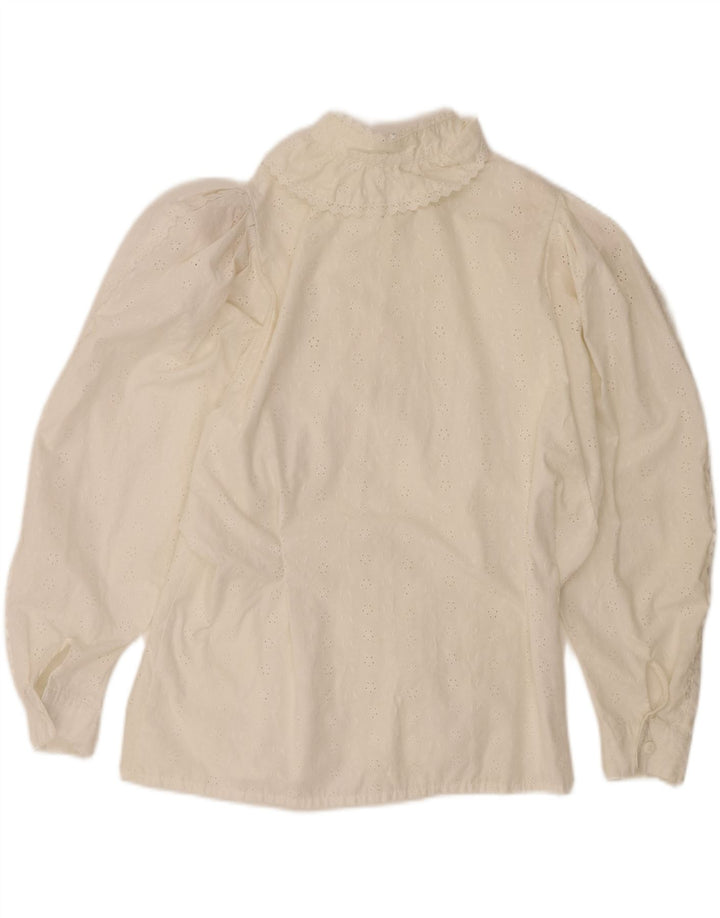 Yessica ženska majica s volanima sprijeda EU 46 XL bijeli poliester