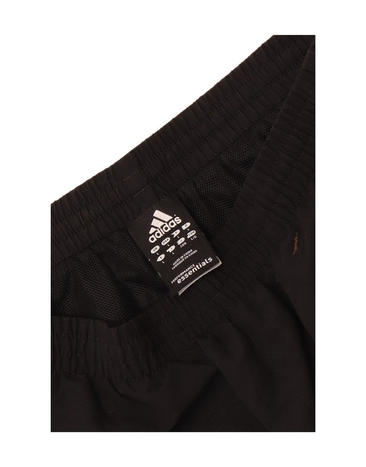Adidas muške sportske kratke hlače Climalite, veliki crni poliester