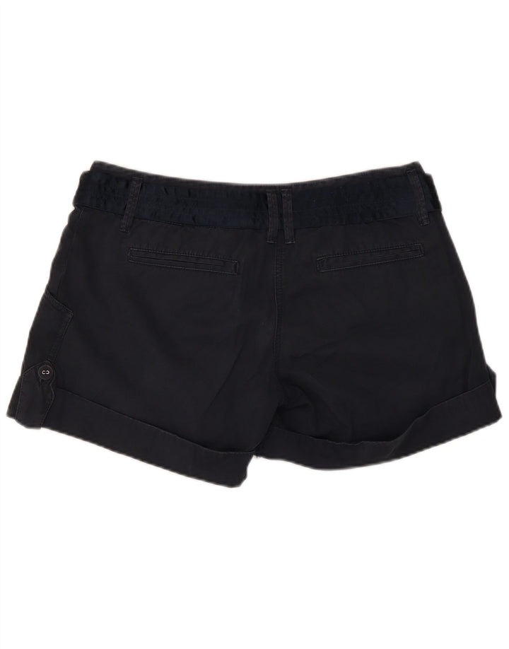 Massimo Dutti Ženske chino kratke hlače EU 40 srednje W30 tamnoplavi pamuk