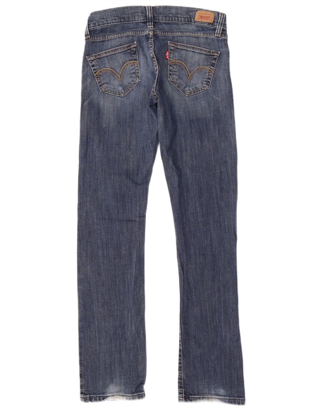 LEVI'S Ženske Bootcut traperice US 3 XS W30 L31 Plavi pamuk