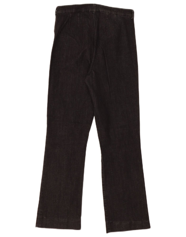 MAX MARA Ženske traperice Bootcut UK 10 Male W28 L28 Sivi pamuk