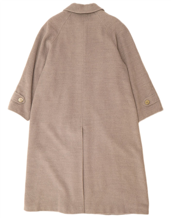 Vintage ženski kaput EU 38 srednje sive djevičanske vune