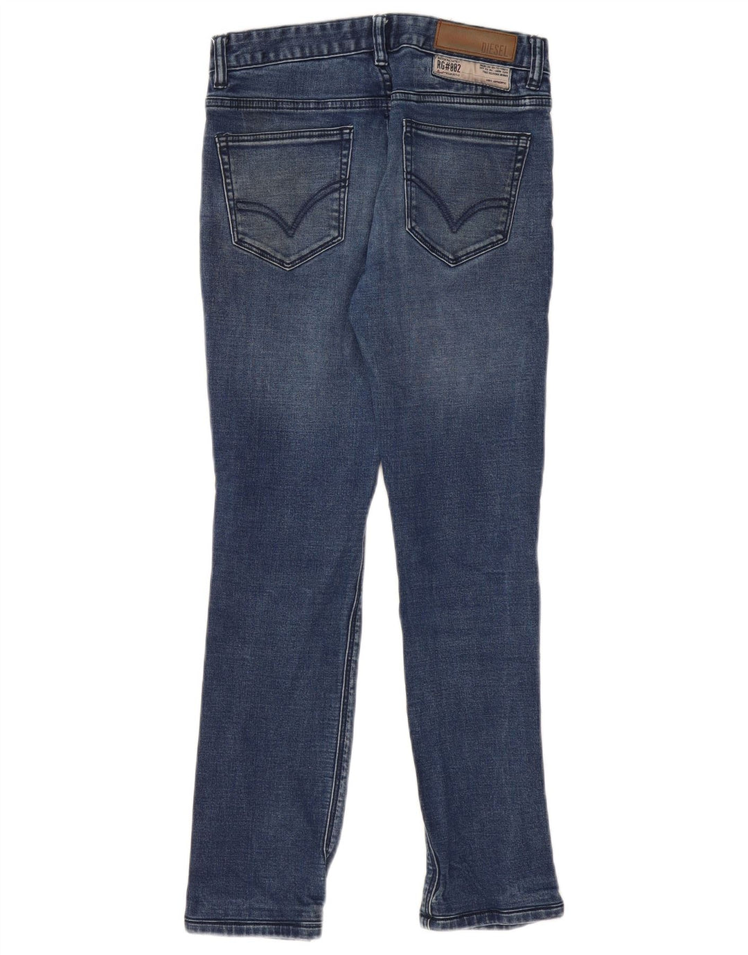 DIESEL Ženske Sleenker uske traperice W28 L28 Plavi pamuk