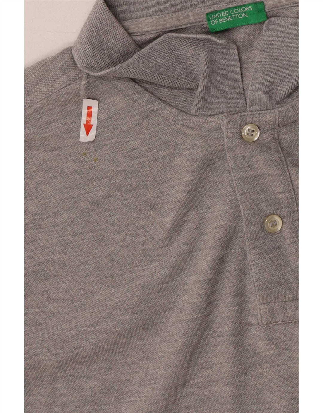 Benetton muška polo majica Large Grey Pamuk