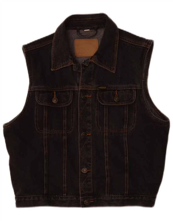 Arizona Boys Denim Gilet 13-14 Years Grey Pamuk