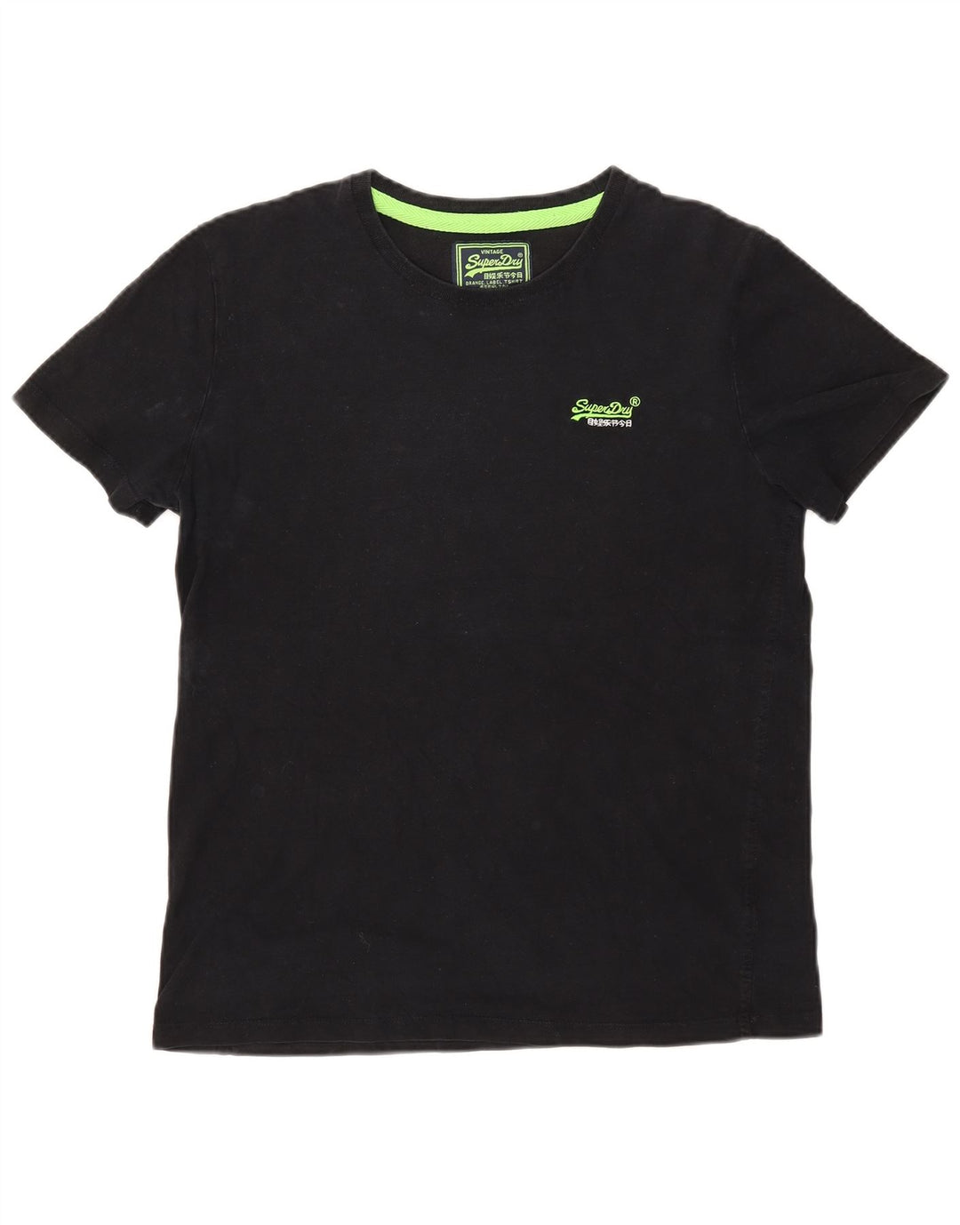 Superdry muška majica kratkih rukava Veliki crni pamuk