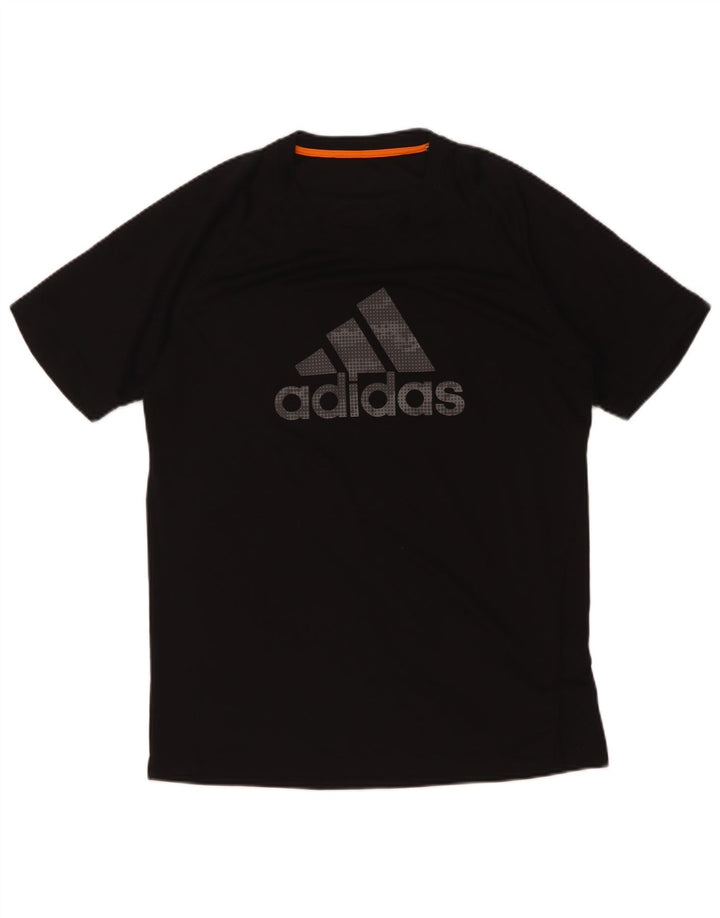 Adidas muška grafička majica kratkih rukava Srednji crni poliester