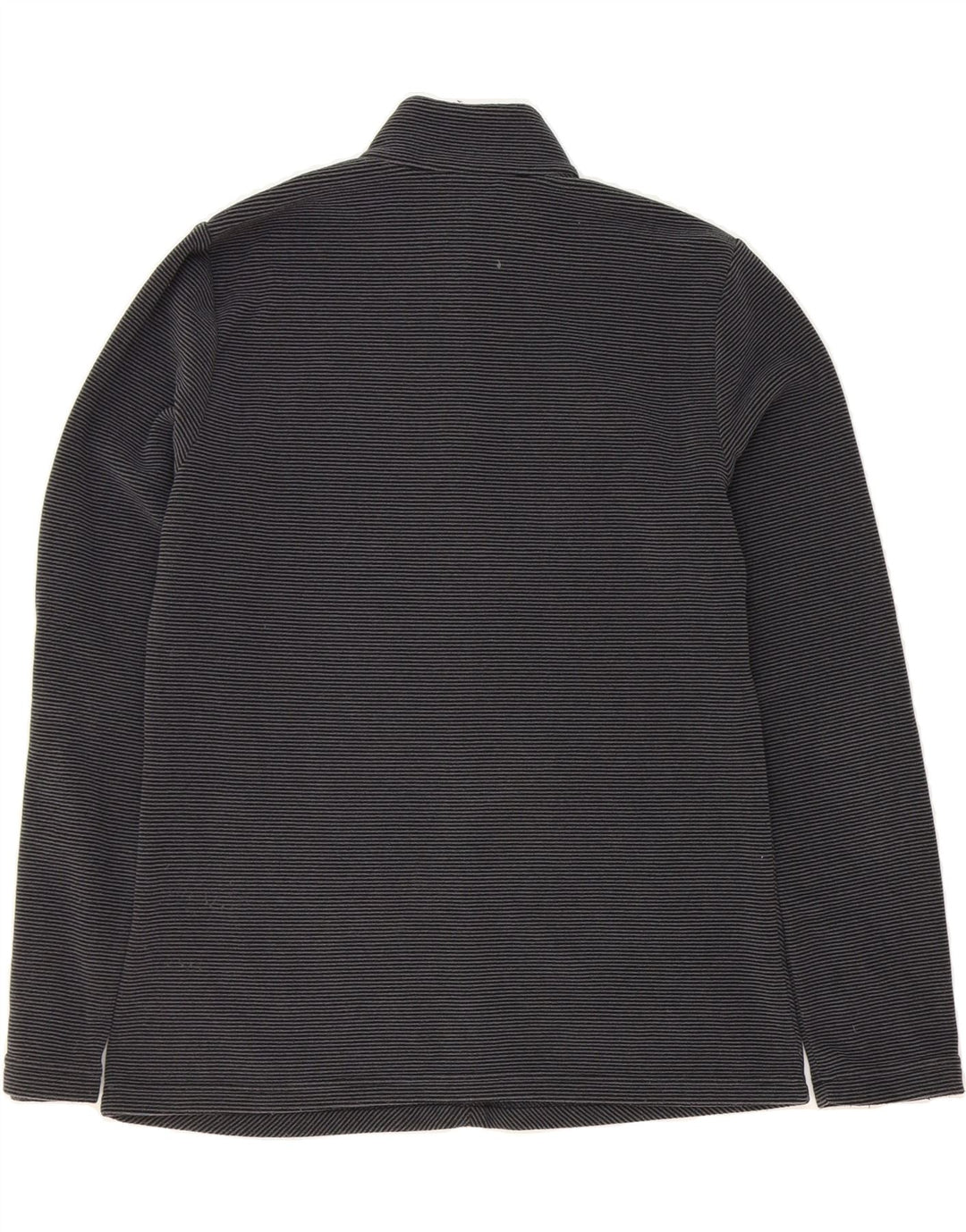 ODLO Womens Zip Neck Pullover Tracksuit Top UK 16 Large Grey Striped Vintage Odlo and Second-Hand Odlo from Messina Hembry 