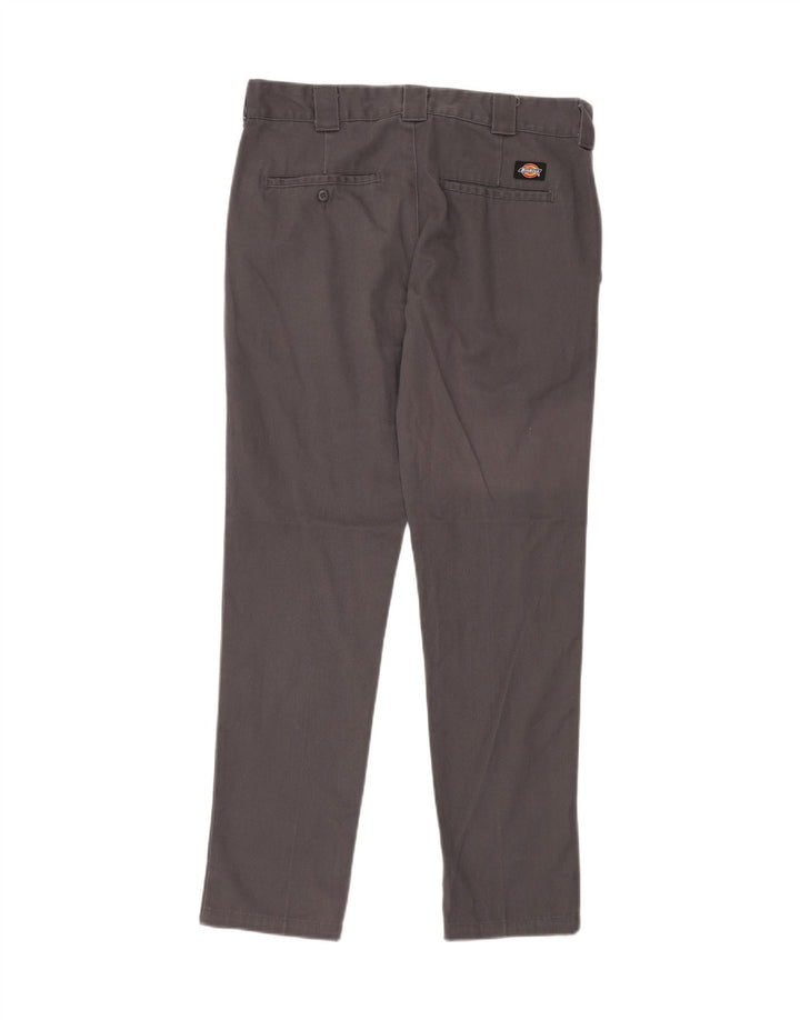 DICKIES Muške uske chino hlače W32 L32 sivi poliester