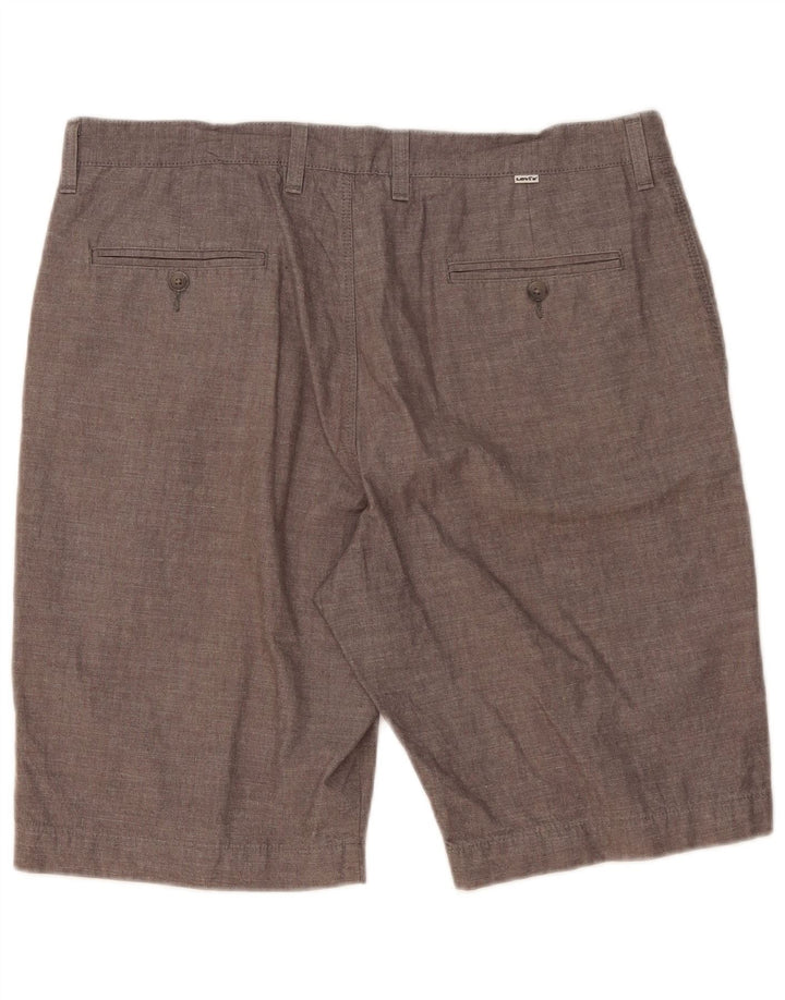 Levi's muške chino kratke hlače W36 veliki sivi pamuk