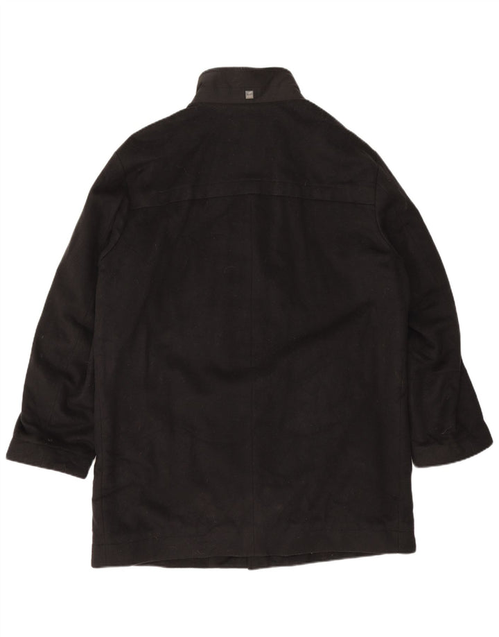 Hugo Boss Muški kaput UK 40 Large Black Virgin Wool
