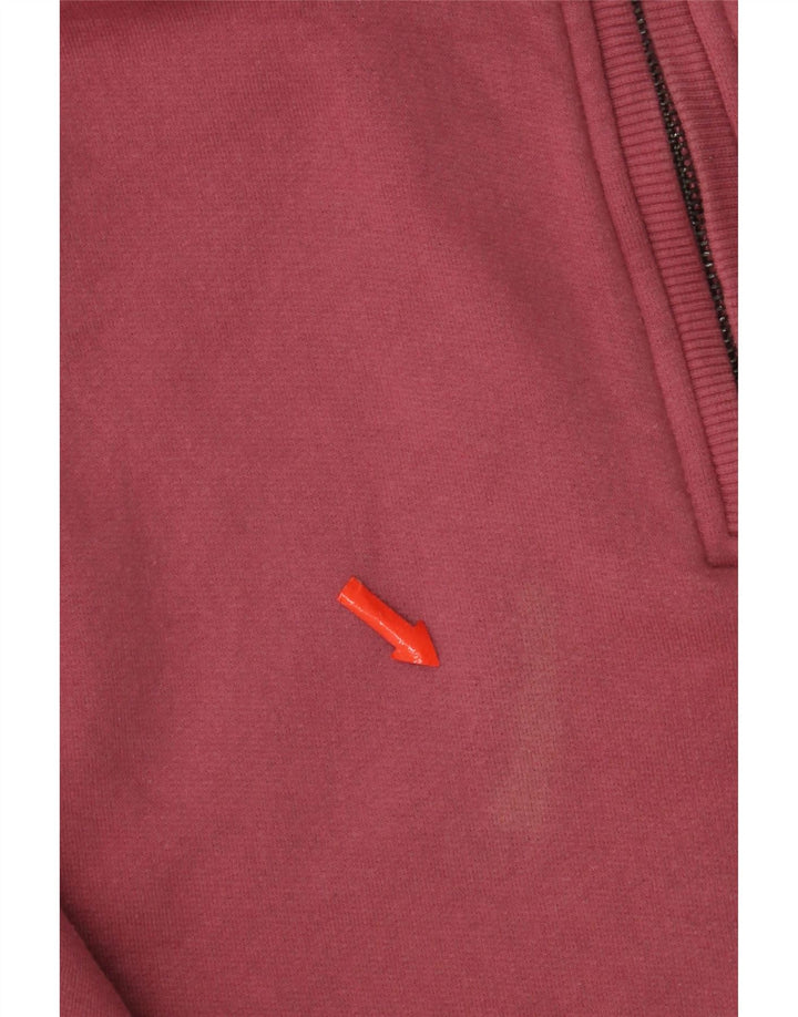 Crew Clothing Ženska majica s izrezom i srednjim ružičastim pamukom