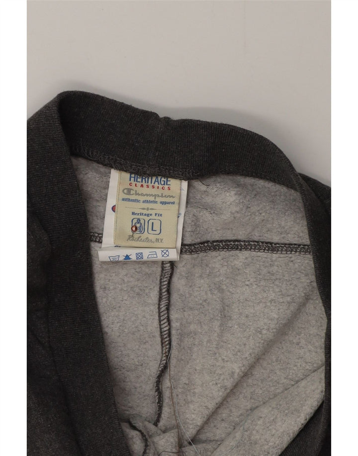 CHAMPION Ženske Heritage Fit Trenirke Hlače Joggers UK 14 Large Grey