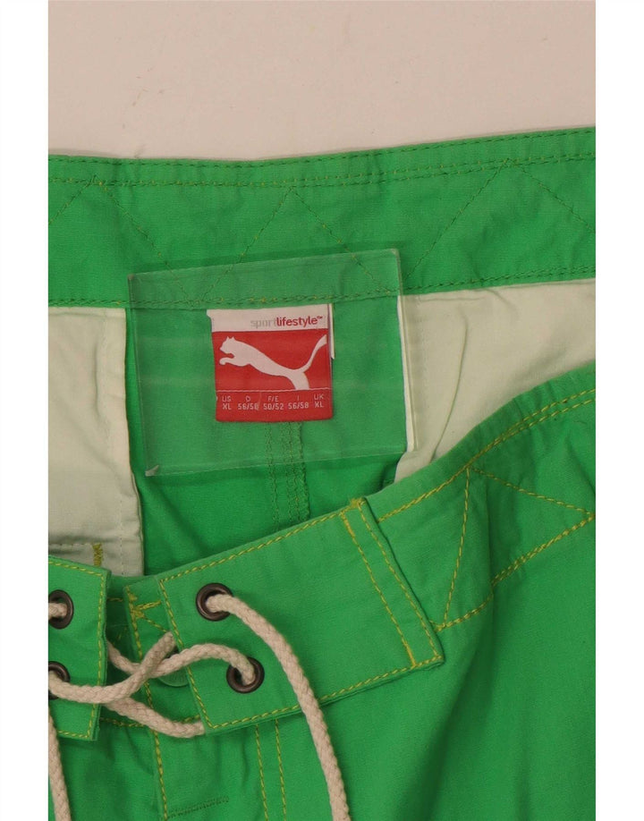 Puma muške kratke hlače za plivanje s grafičkim motivima XL zelene