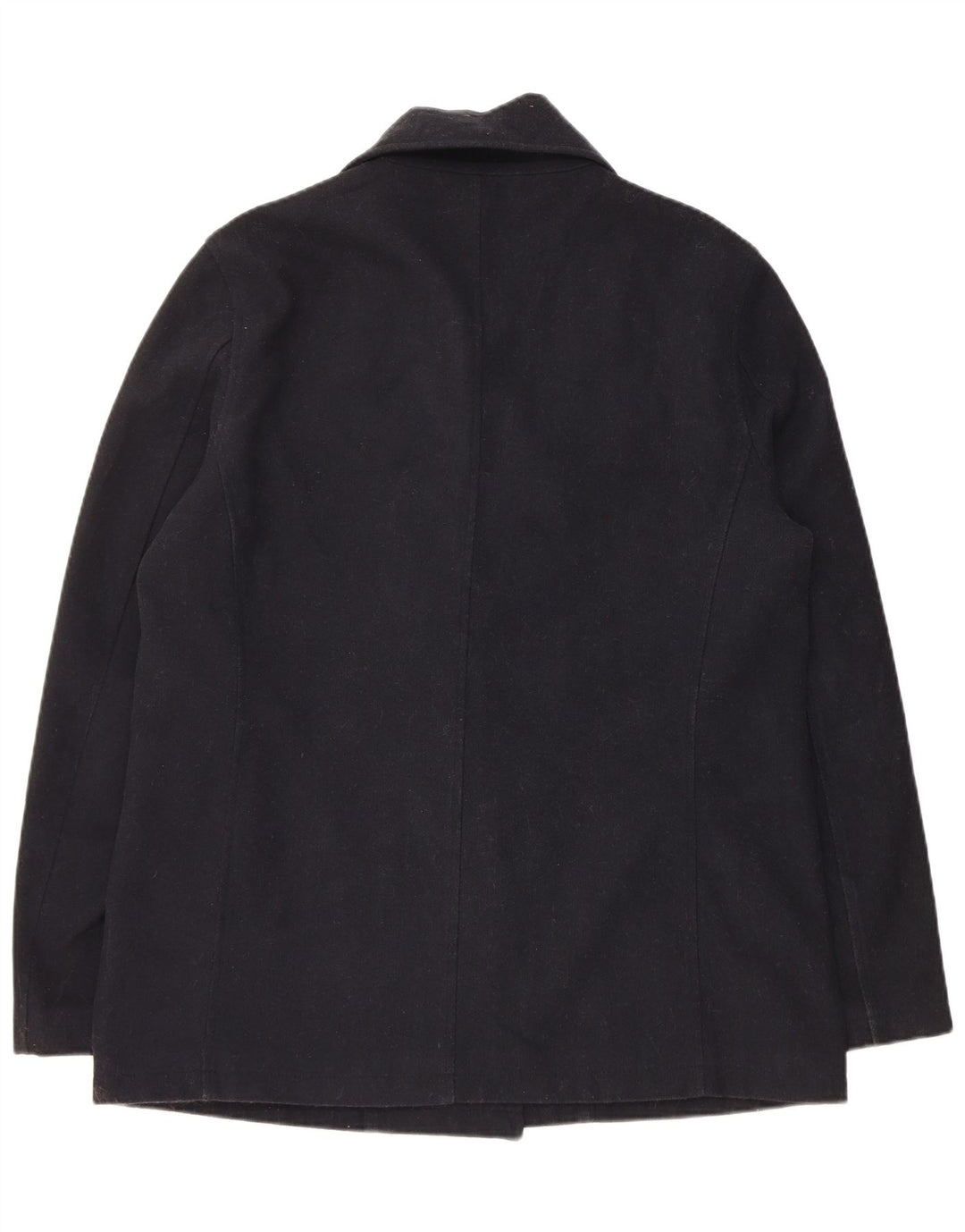 Marks & Spencer muški kaput s dvostrukim kopčanjem UK 38 srednje tamnoplavi poliester