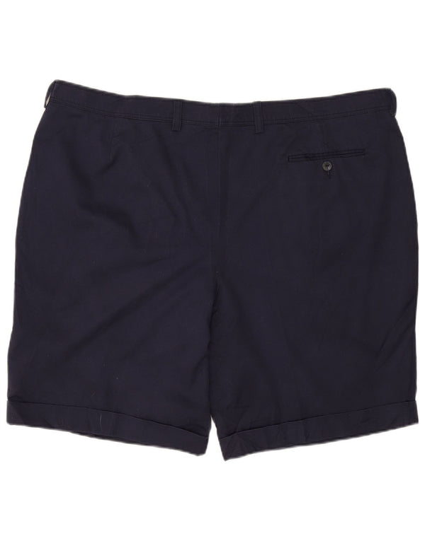 Lacoste muške chino kratke hlače IT 54 2XL W42 tamnoplavi poliester