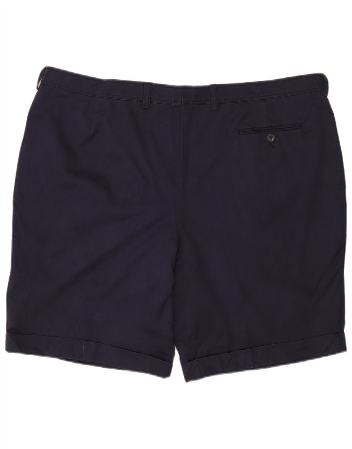 Lacoste muške chino kratke hlače IT 54 2XL W42 tamnoplavi poliester