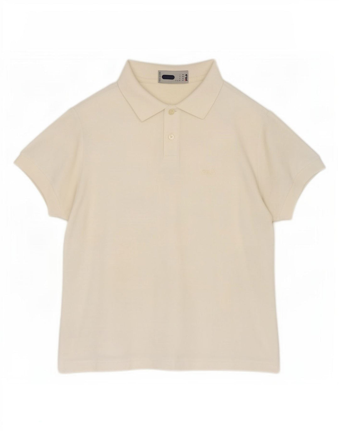 Fila ženska polo majica IT 46 Large Off White