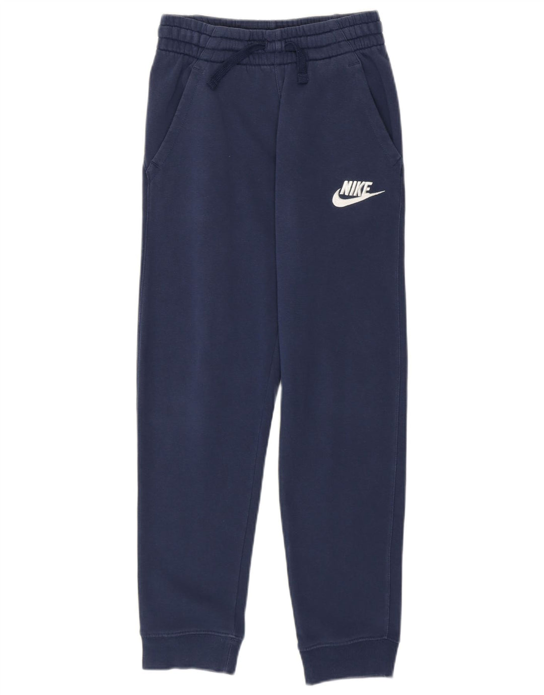 NIKE Boys Graphic Trenirka Hlače Joggers 10-11 Years Medium Navy Blue