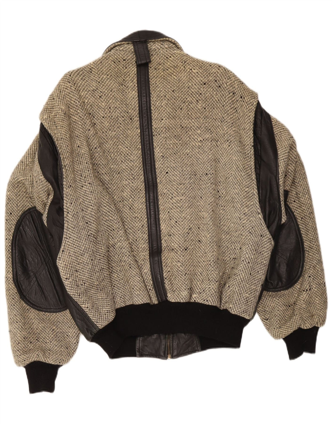 Vintage muška kožna jakna IT 54 XL crne boje