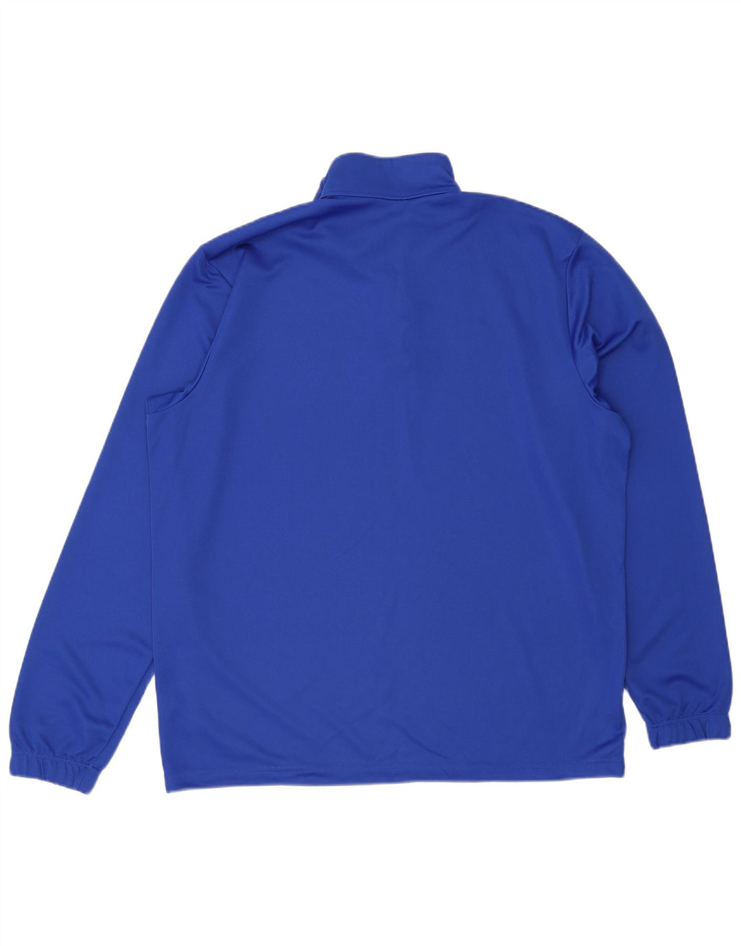 Adidas ženska majica s izrezom i dugim rukavima Climalite Graphic XL plavi poliester