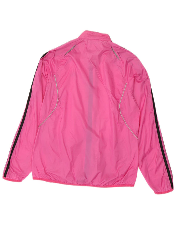 Adidas ženska gornja jakna za trenirku UK 14 Large Pink Nylon