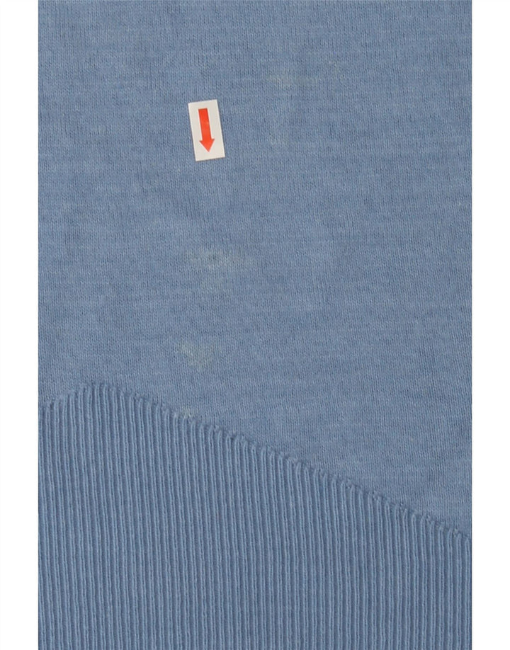 OASIS Womens Vest Tank Top UK 10 Small Blue Cotton Vintage Oasis and Second-Hand Oasis from Messina Hembry 