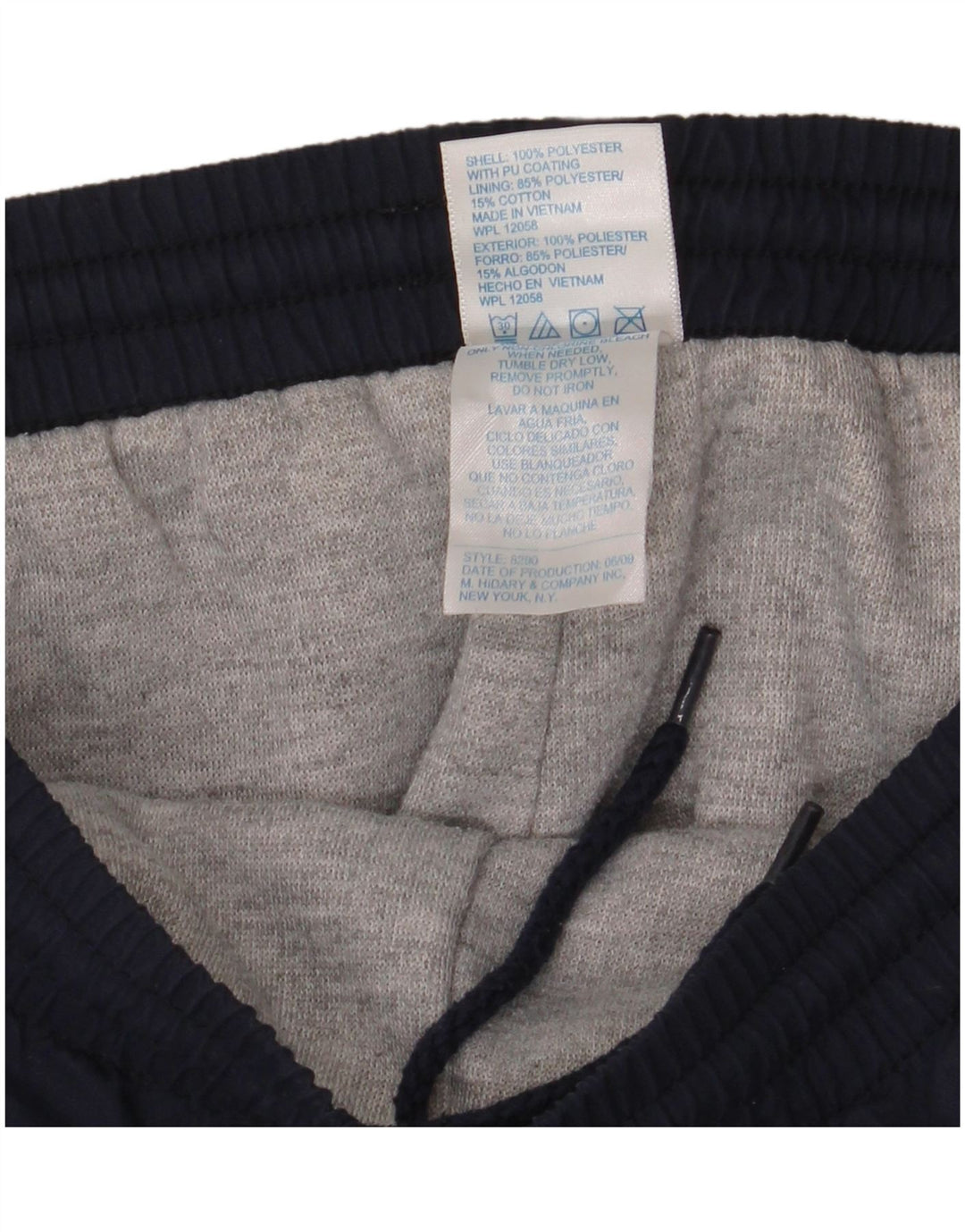 Russell atletske dječačke vjetrovke hlače 7-8 godina male tamnoplave