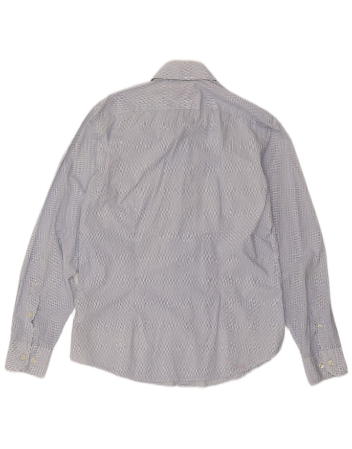 Gas muška košulja, pamuk s velikim plavim točkama