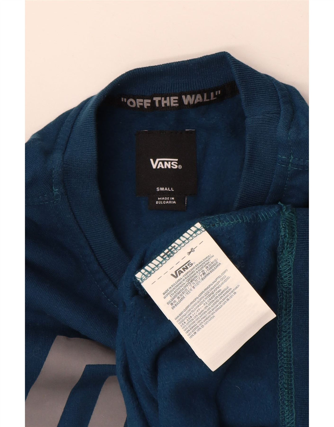VANS Muška majica s grafičkim motivima Mali plavi pamuk
